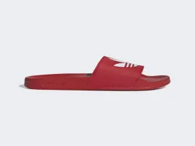Adidas Original ADILETTE LITE SLIDES Men’s - LUSRED/FTWWHT/ROULUX
