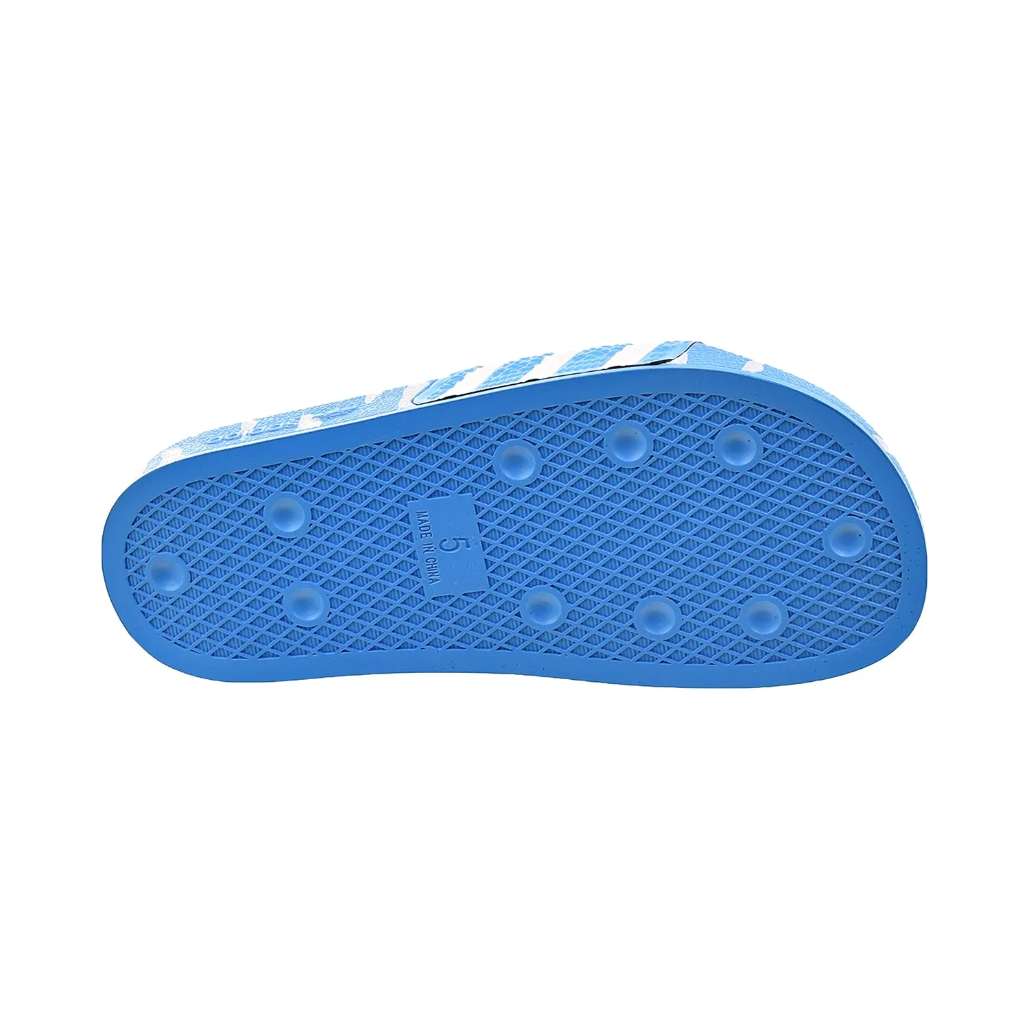 Adidas X The Simpsons Adilette Clouds Big Kids' Slides Blue-White