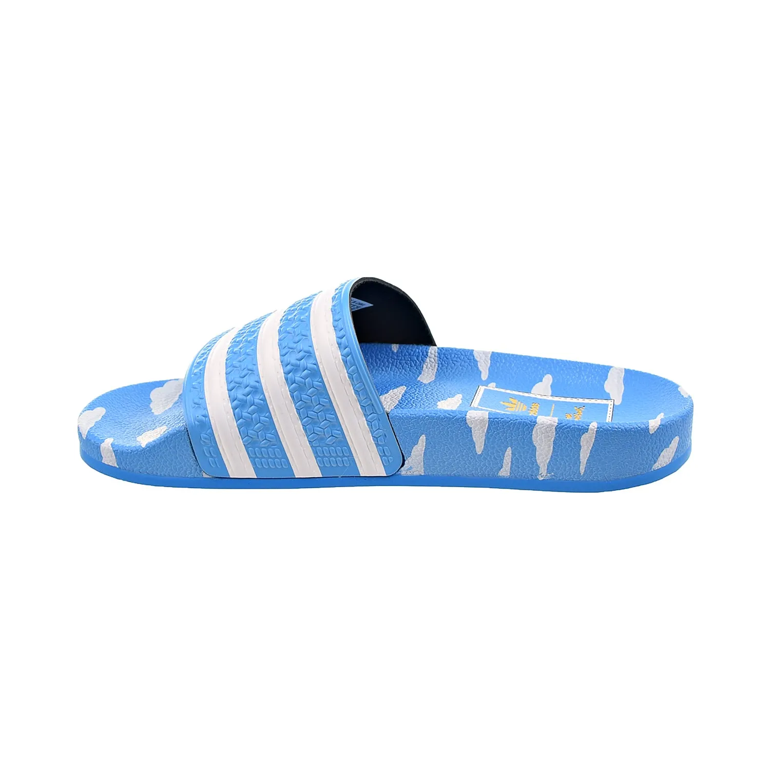 Adidas X The Simpsons Adilette Clouds Big Kids' Slides Blue-White