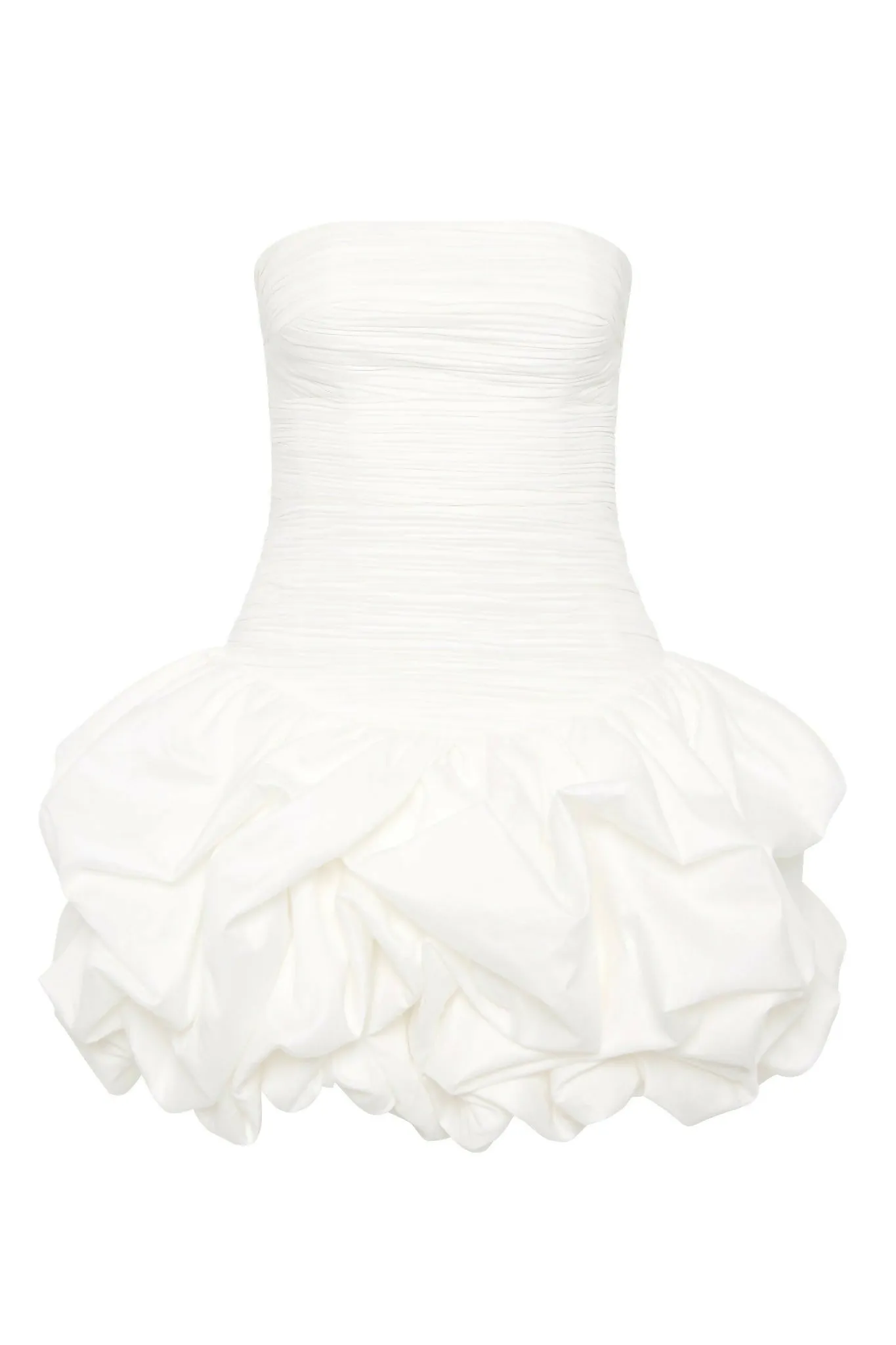 Aje Violette Bubble Mini Dress White Size 8,10