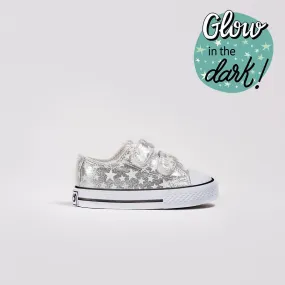 Babies Silver Stars Sneakers