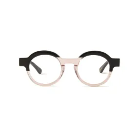 Charlotte Blue Light Black & Clear Pink
