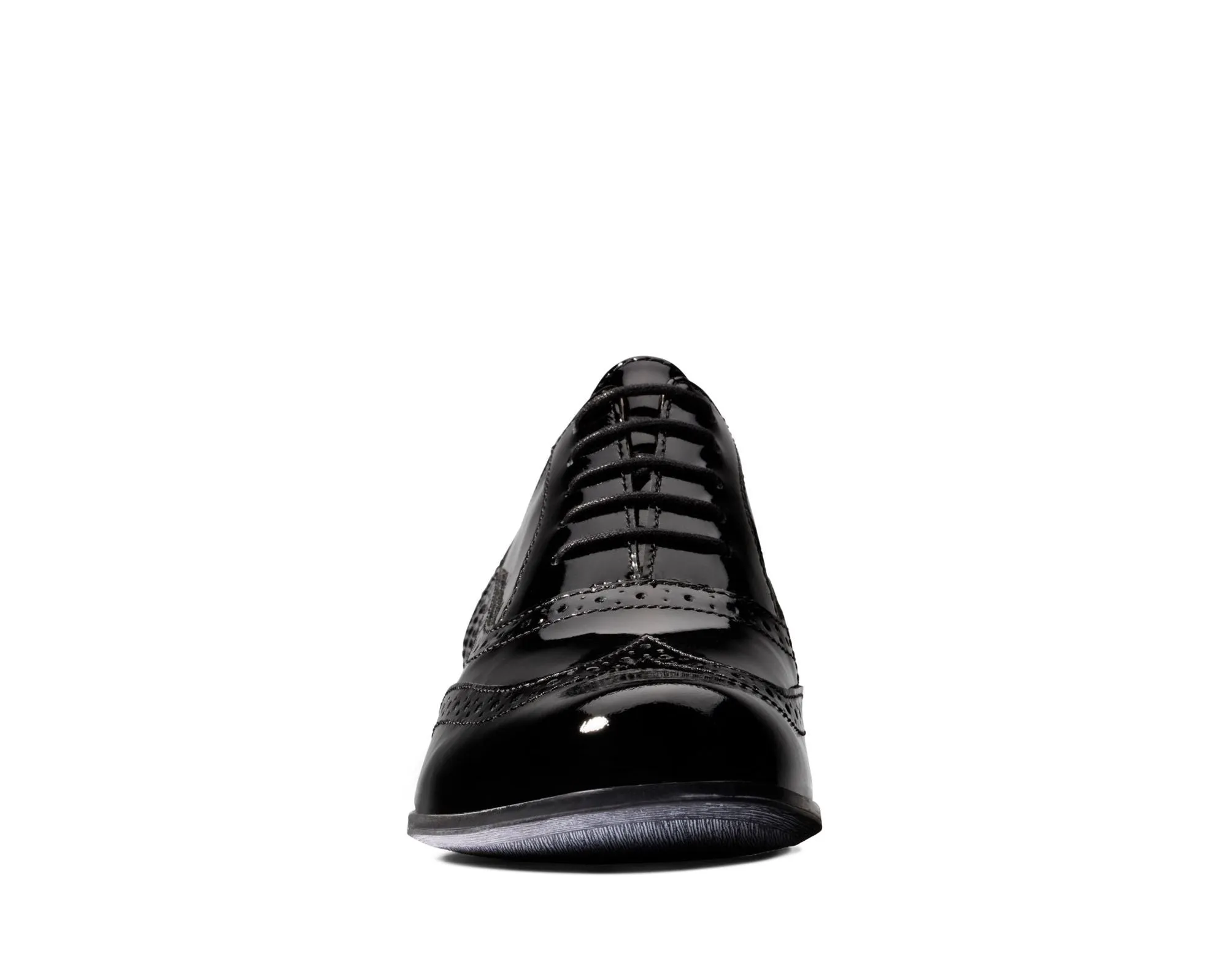 Clarks Hamble Oak Black Patent