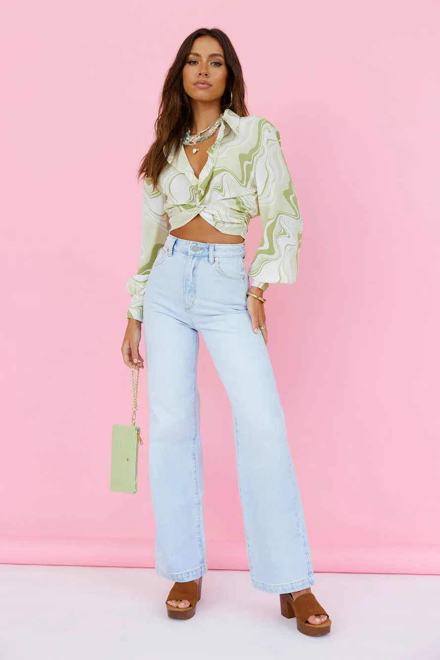 Hazel Eyes Shirt Green