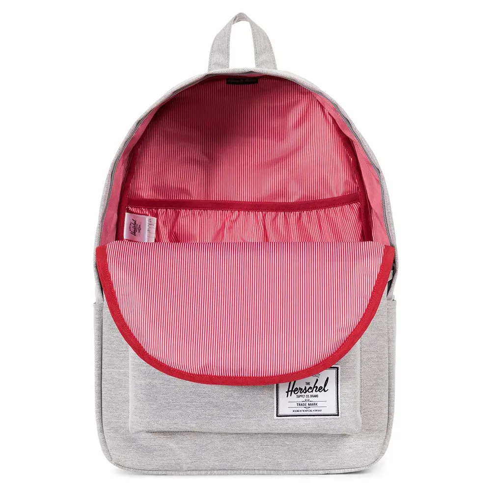 Herschel Unisex Light Grey Crosshatch XL 30L Classic Backpack - 10492-01866