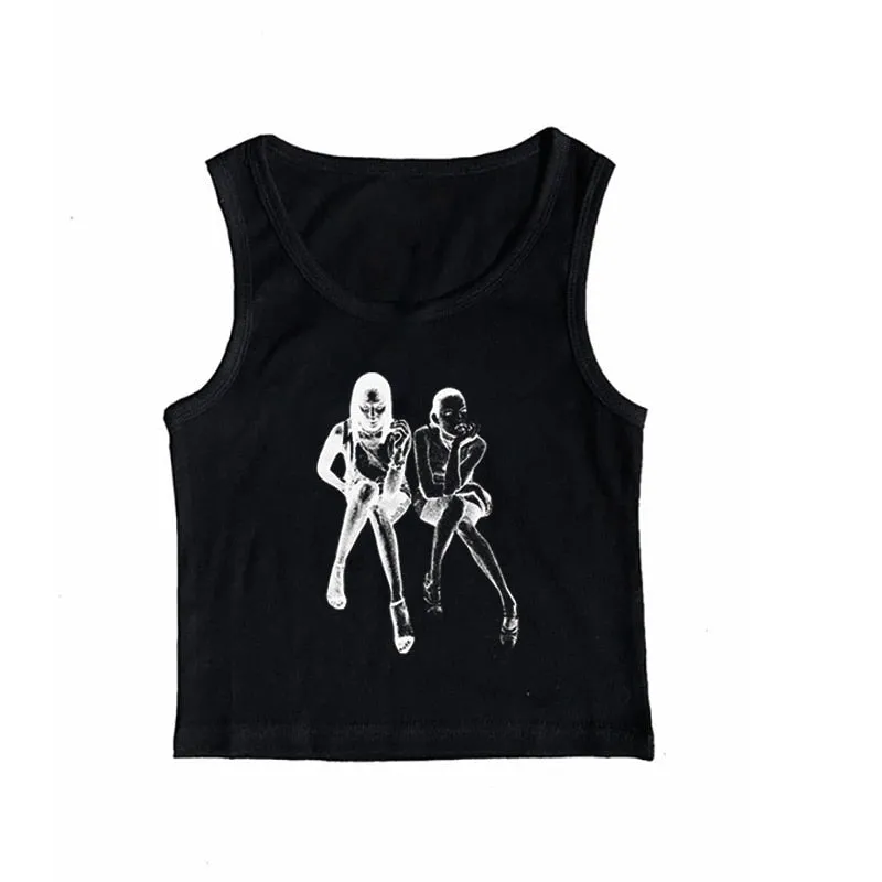 Home Girl Crop Tank Top