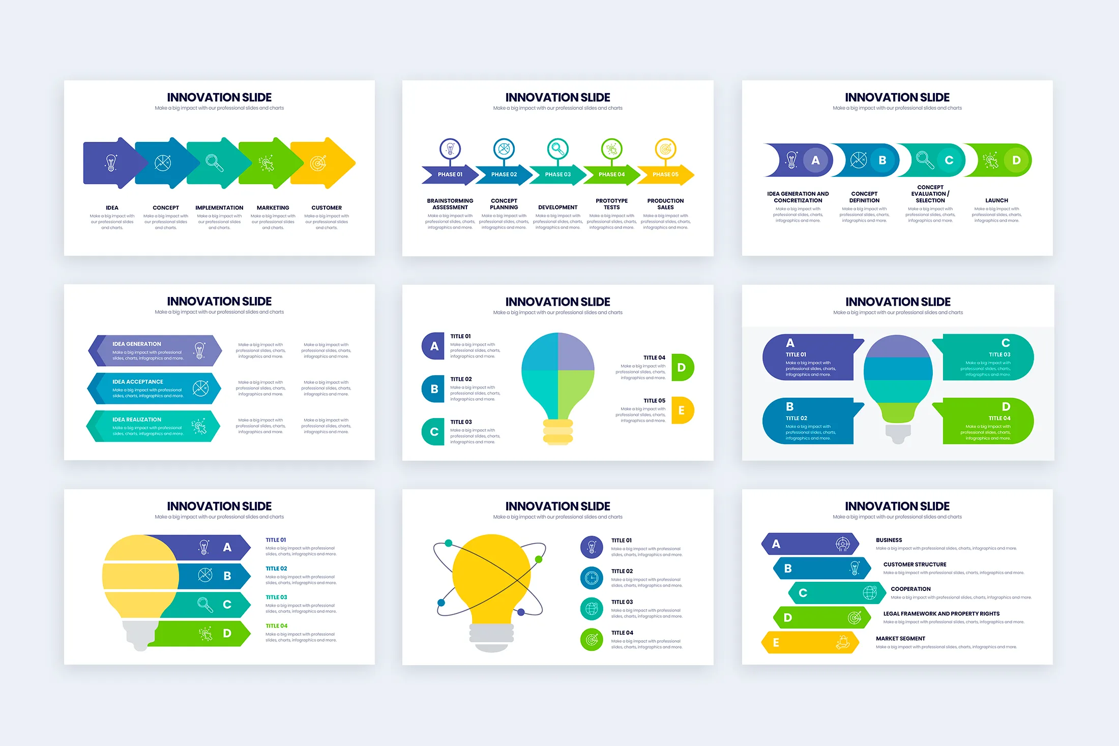 Innovation Powerpoint Infographic Template