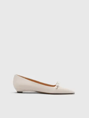 Limana Linen Nappa Ballet flats