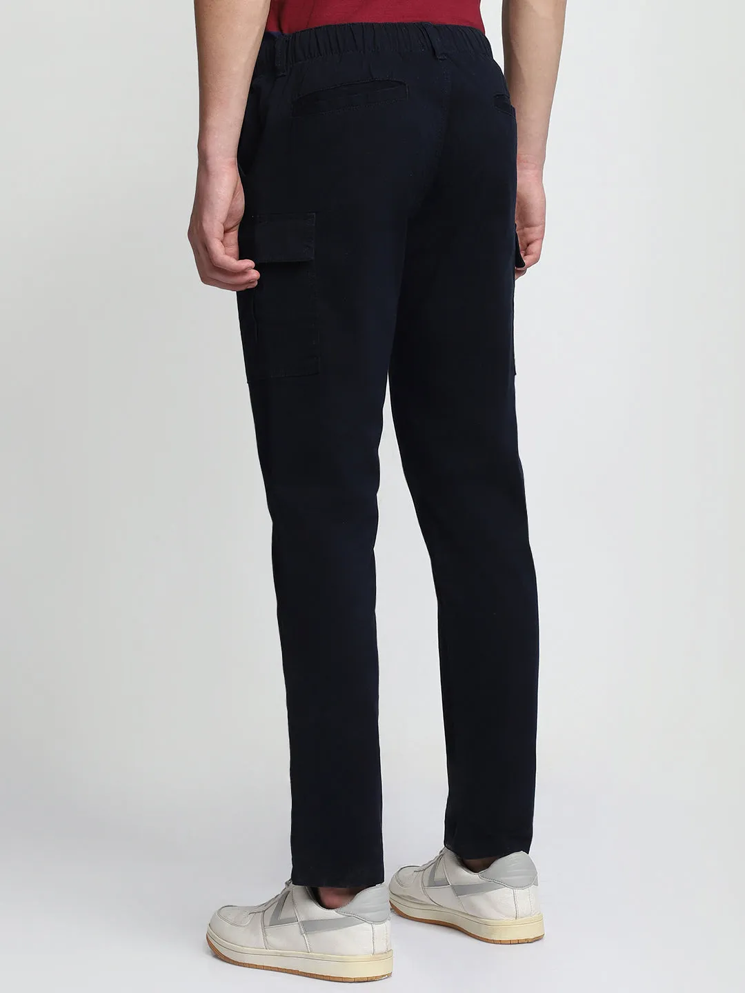 Men's Navy Cargo Trousers