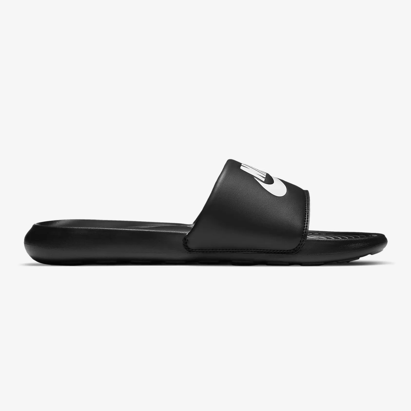 Men's Nike Victori One Slides Classic (Black/White)(CN9675-002)