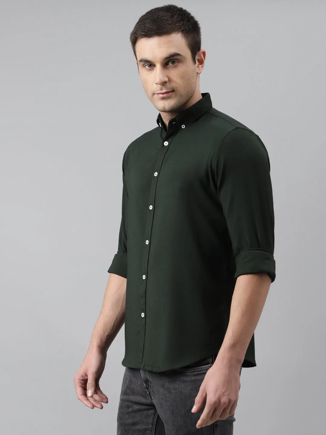 Men's Samuel Shirt (Bottlegreen)