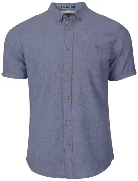 Morales Medieval Blue Dyed Shirt - Tokyo Laundry