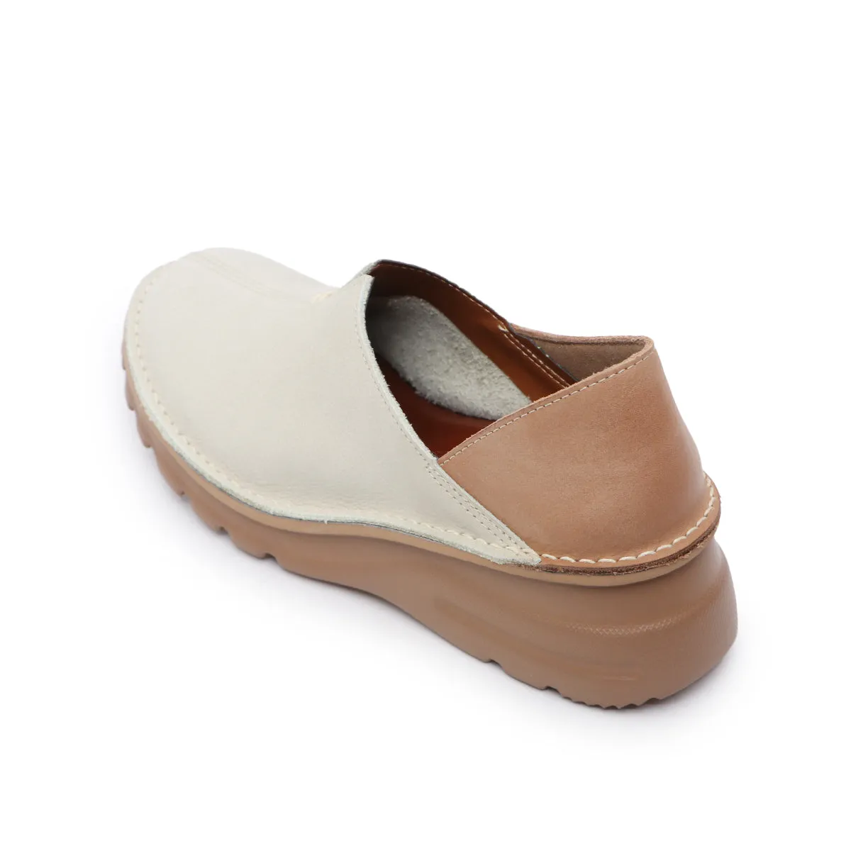 Natsumi Ivory Ultra Light & Wide Fit Slip-ons