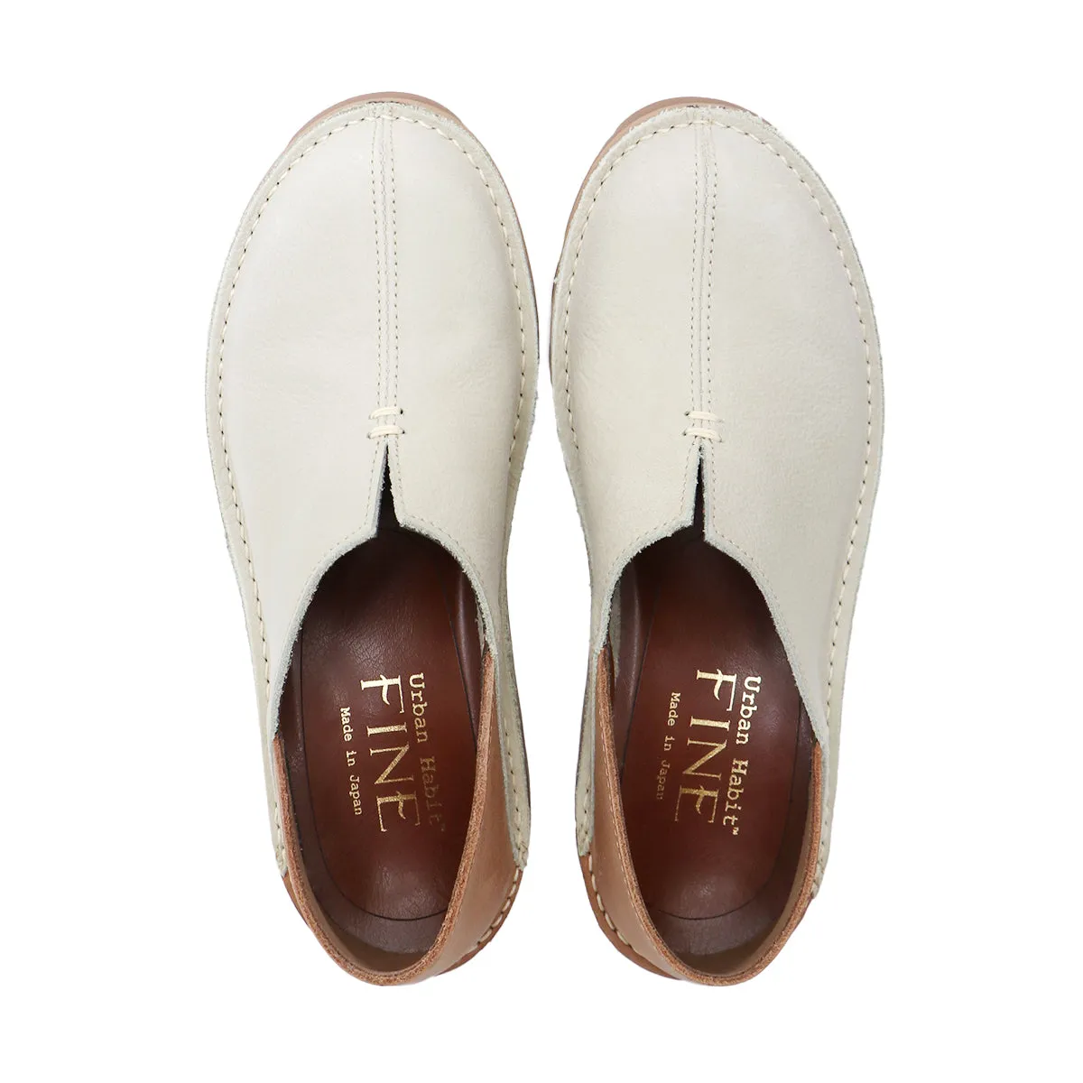 Natsumi Ivory Ultra Light & Wide Fit Slip-ons