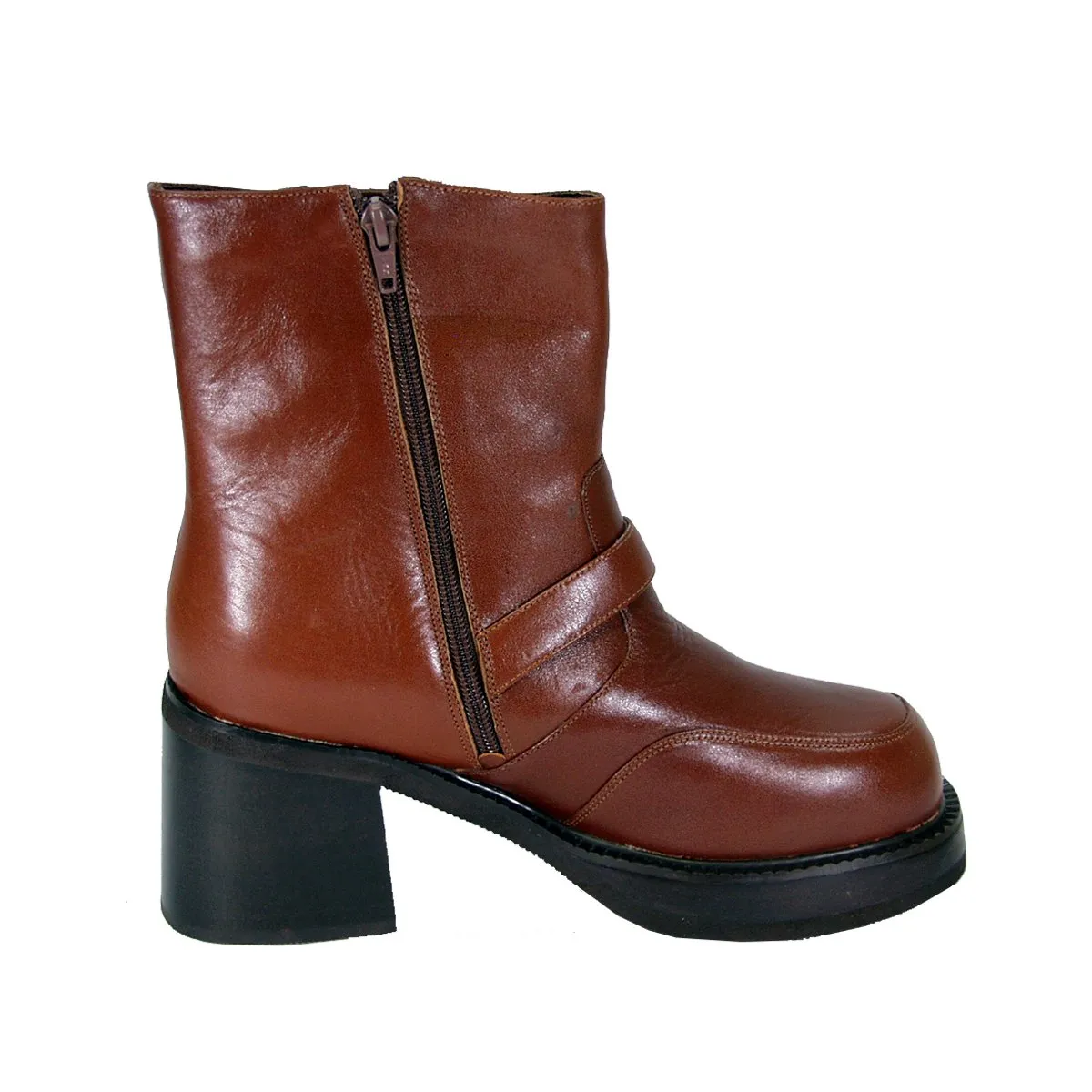PEERAGE Tony Men's Medium Width Leather Boots