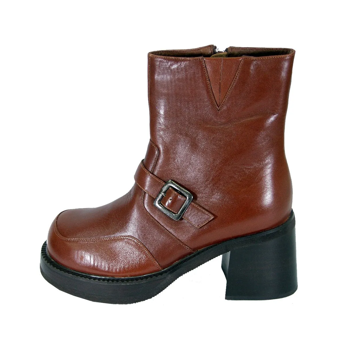 PEERAGE Tony Men's Medium Width Leather Boots