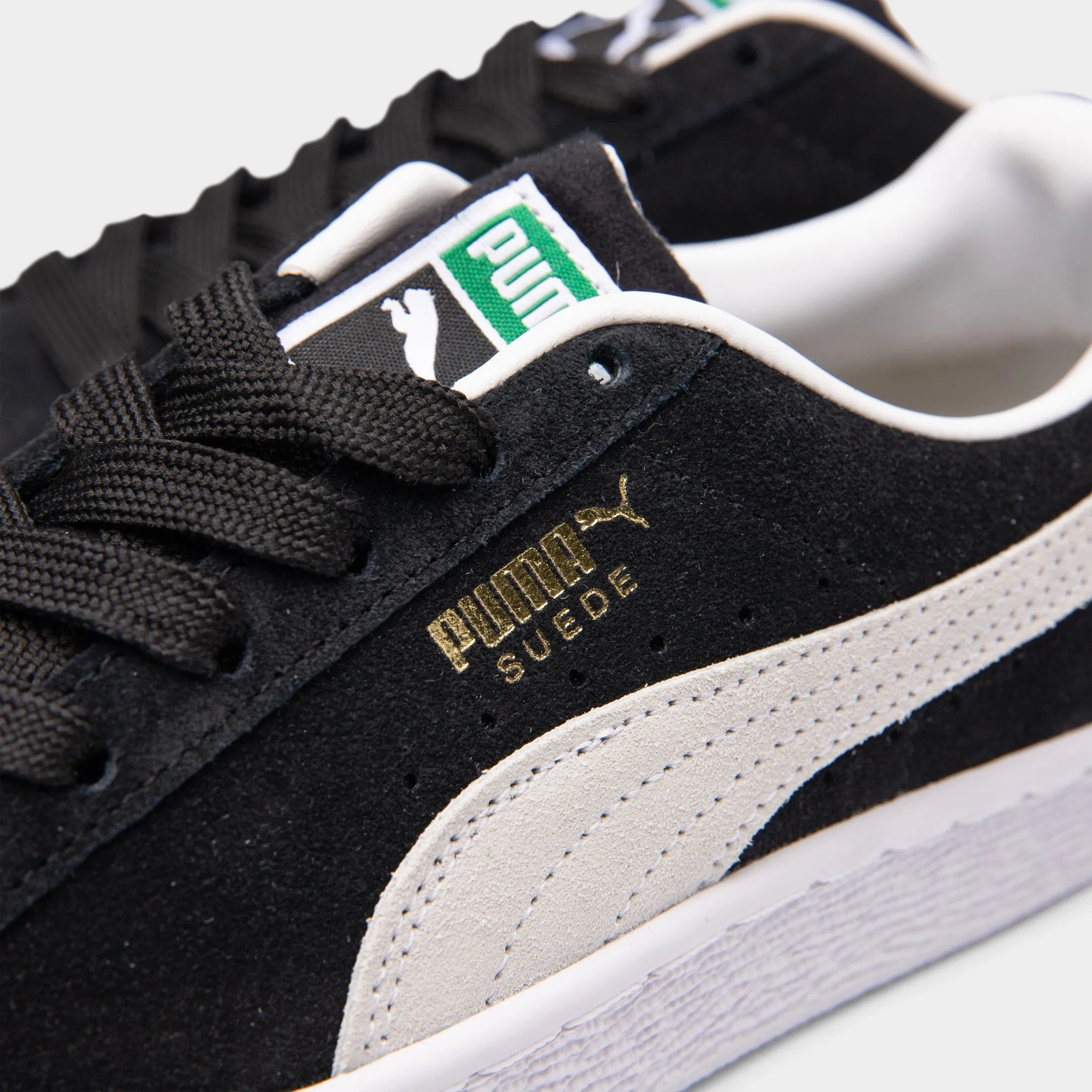 Puma Juniors' Suede Classic XXI Puma Black / Puma White
