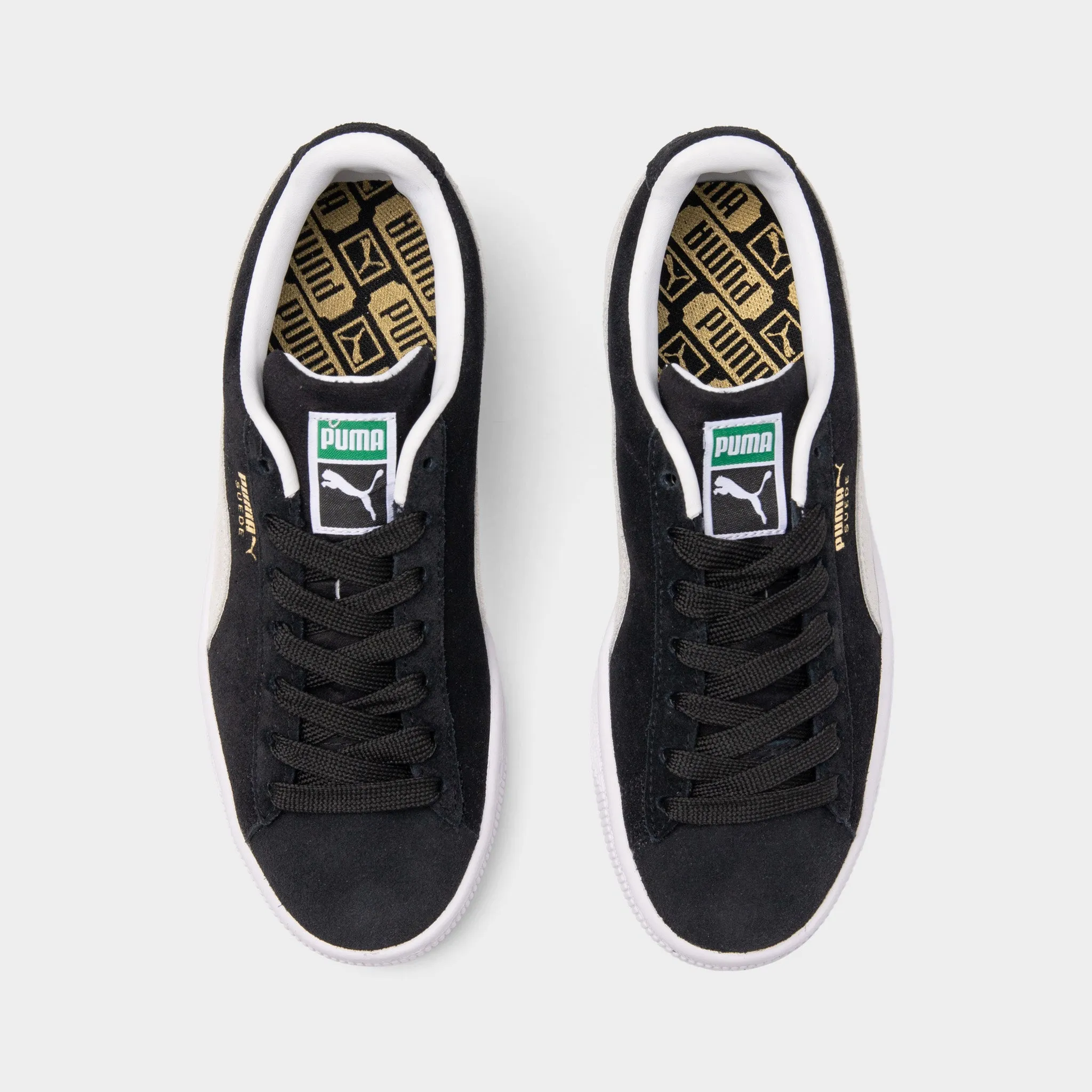 Puma Juniors' Suede Classic XXI Puma Black / Puma White