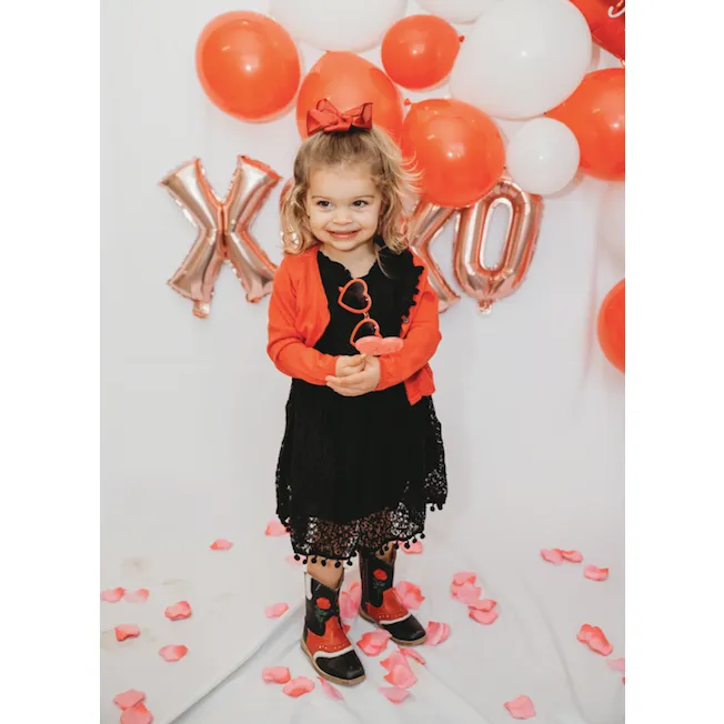 "Ruby" Rose Toddler Boots
