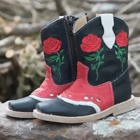 "Ruby" Rose Toddler Boots