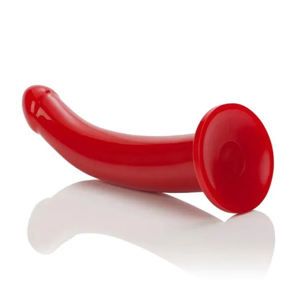 Sophia's Red Rider Harness and G-Spot Strap-On  Dildo