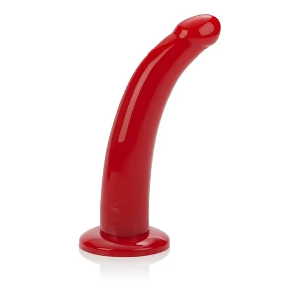 Sophia's Red Rider Harness and G-Spot Strap-On  Dildo