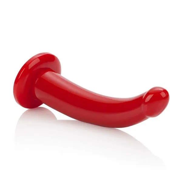 Sophia's Red Rider Harness and G-Spot Strap-On  Dildo