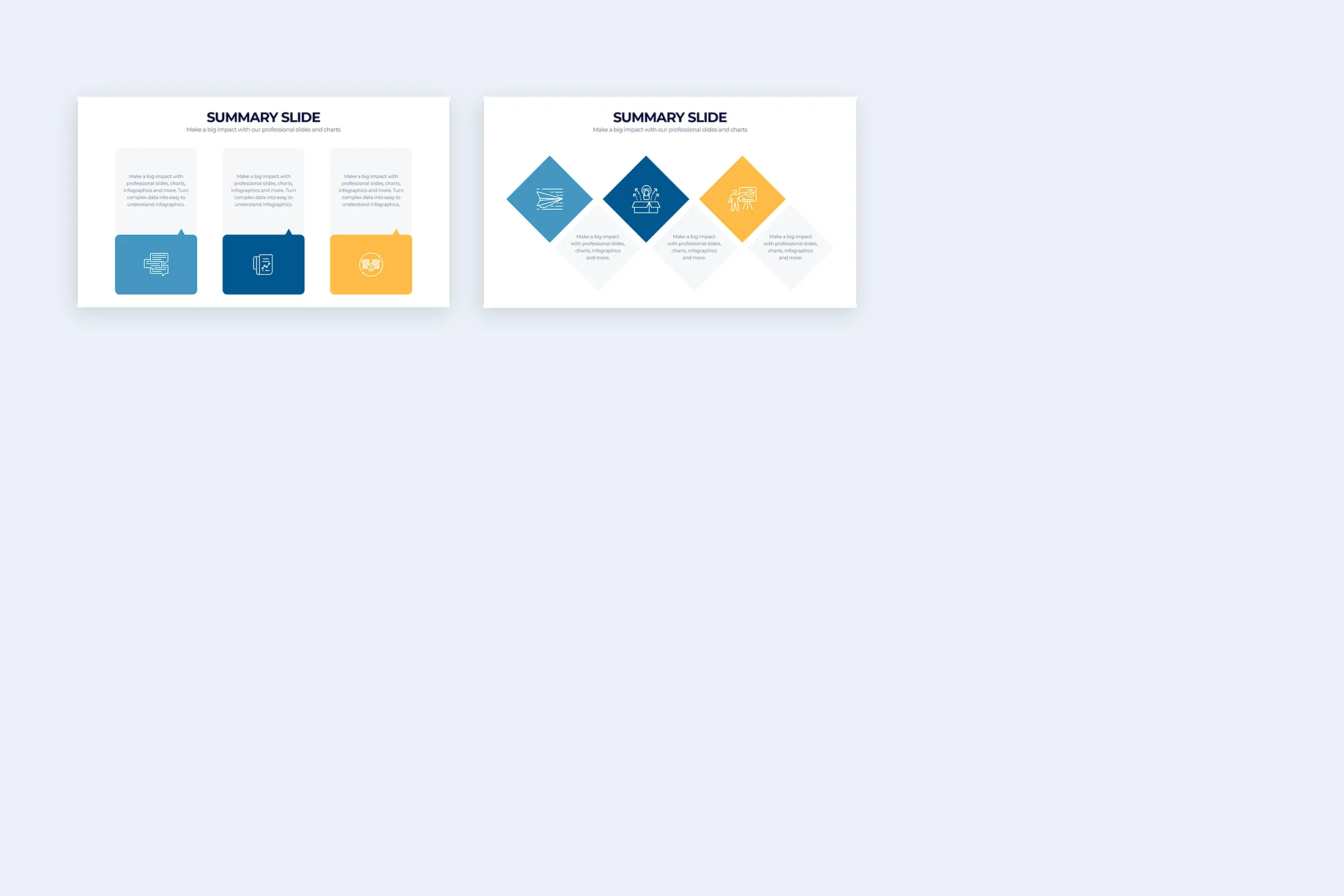 Summary Illustrator Infographic Template