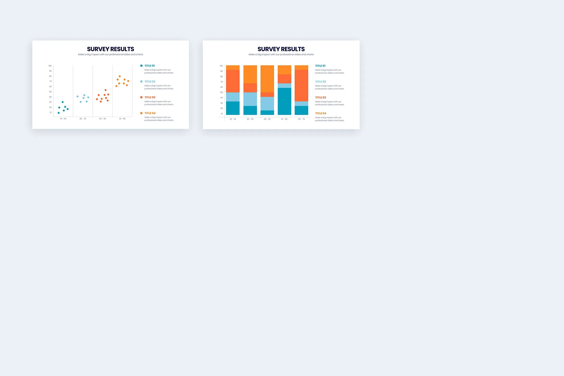 Survey Result Powerpoint Infographic Template