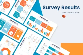 Survey Result Powerpoint Infographic Template