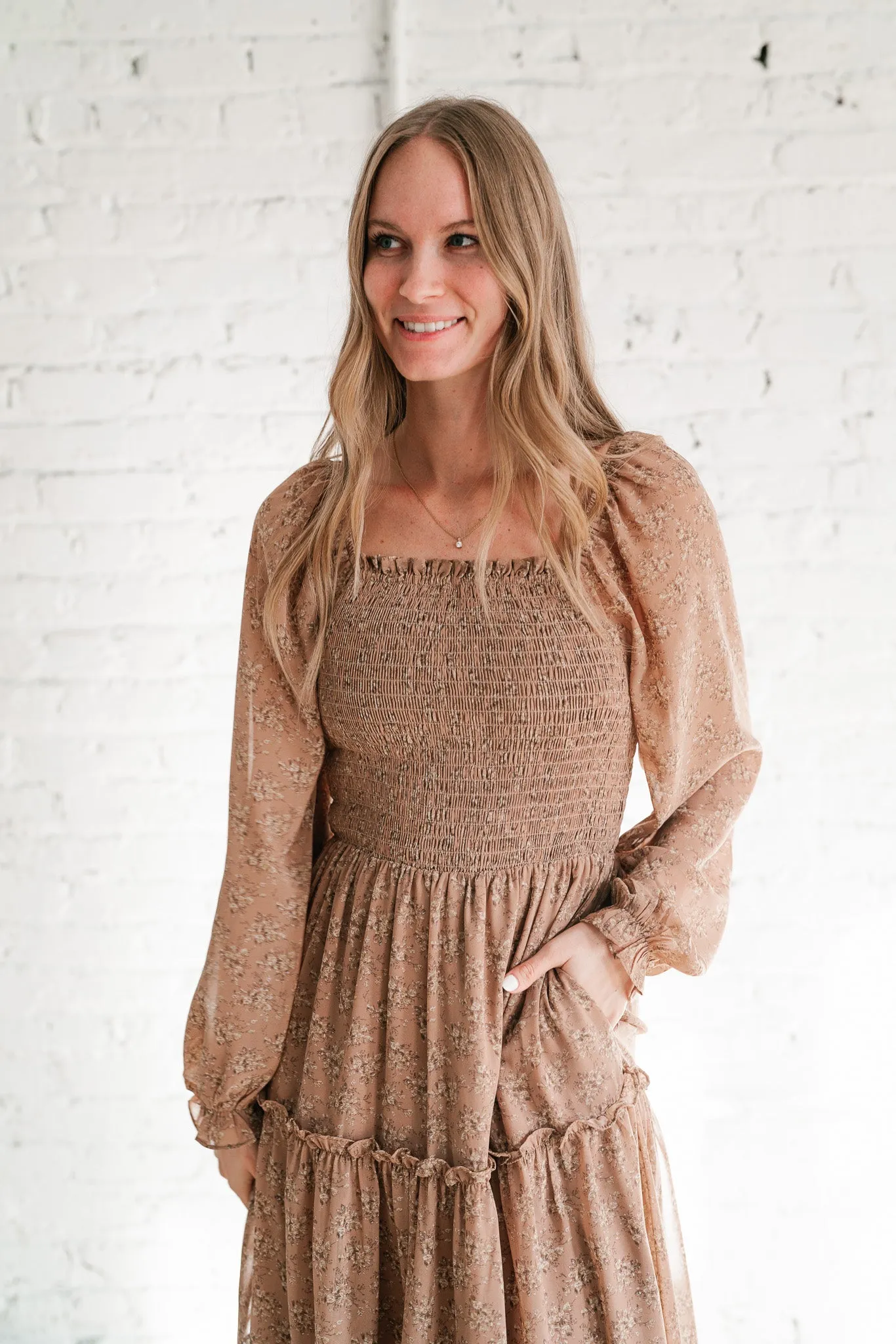 Sway With Me Floral Tiered Dress