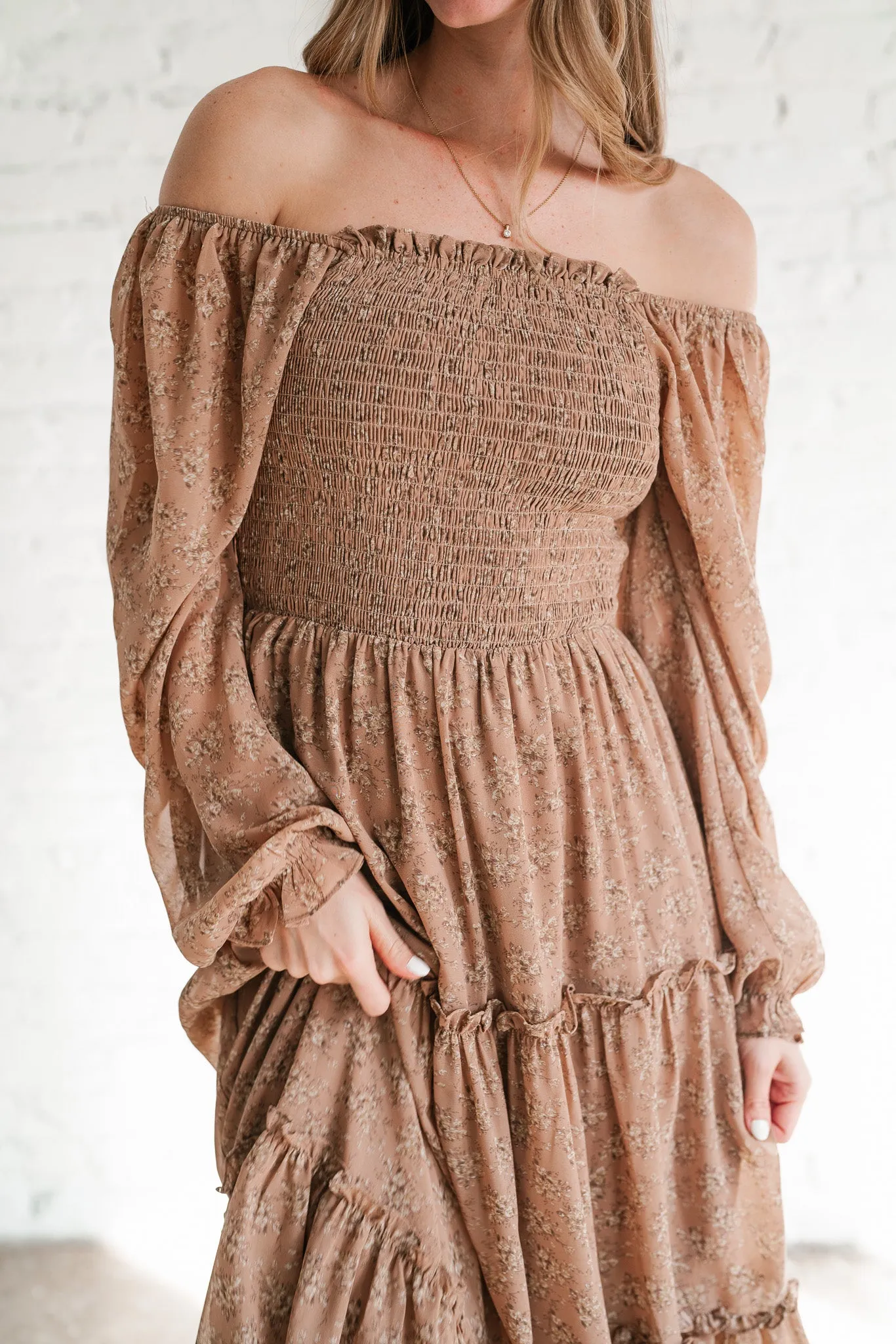 Sway With Me Floral Tiered Dress