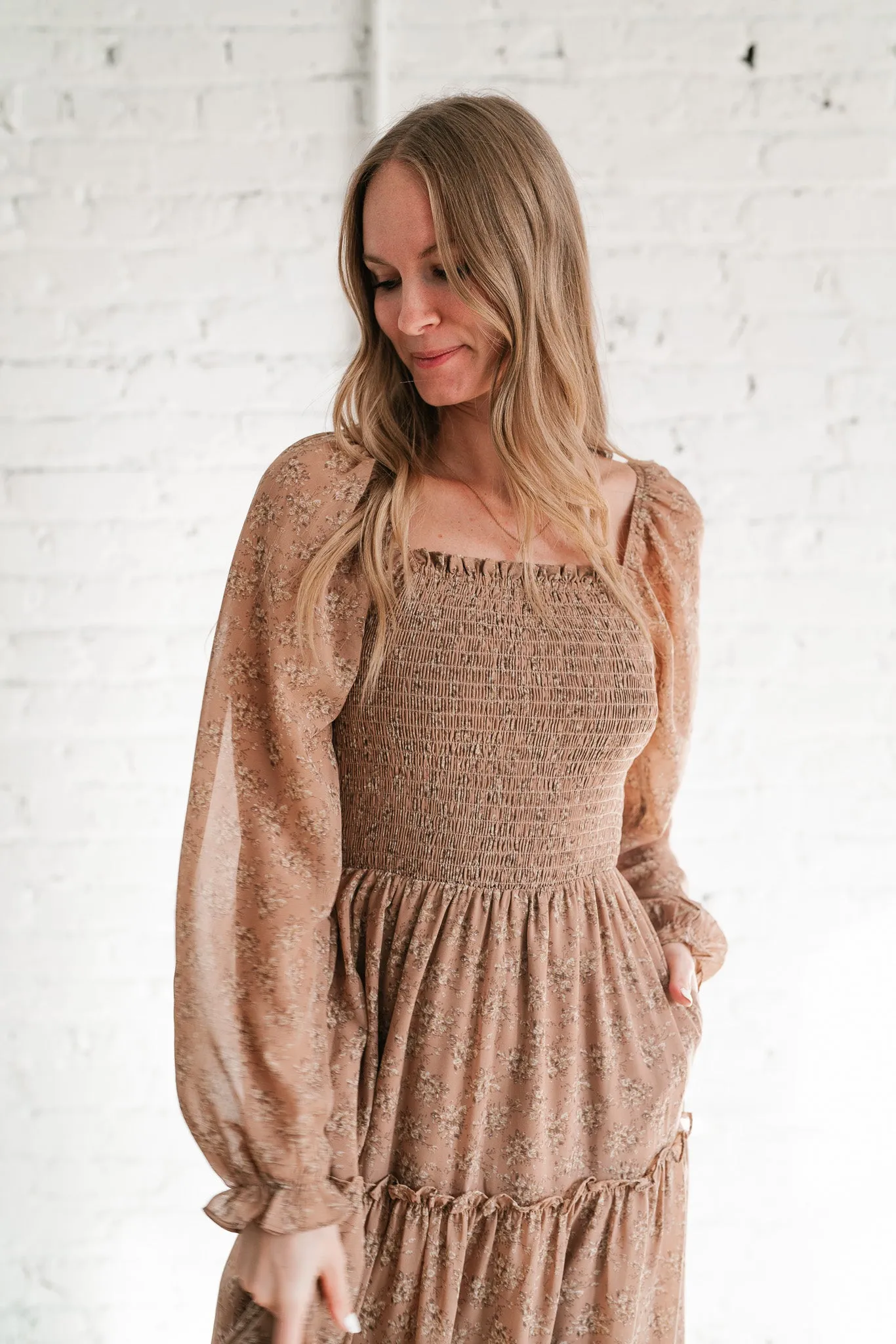 Sway With Me Floral Tiered Dress