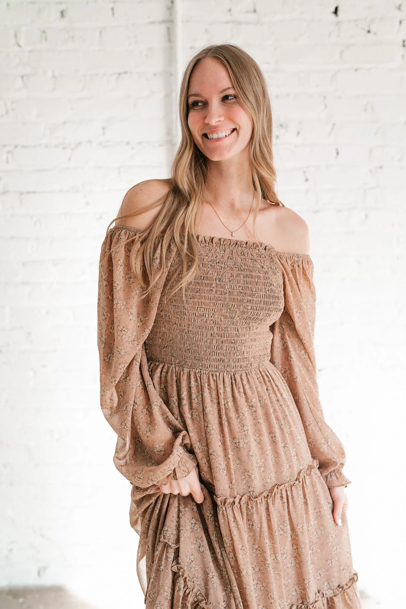 Sway With Me Floral Tiered Dress