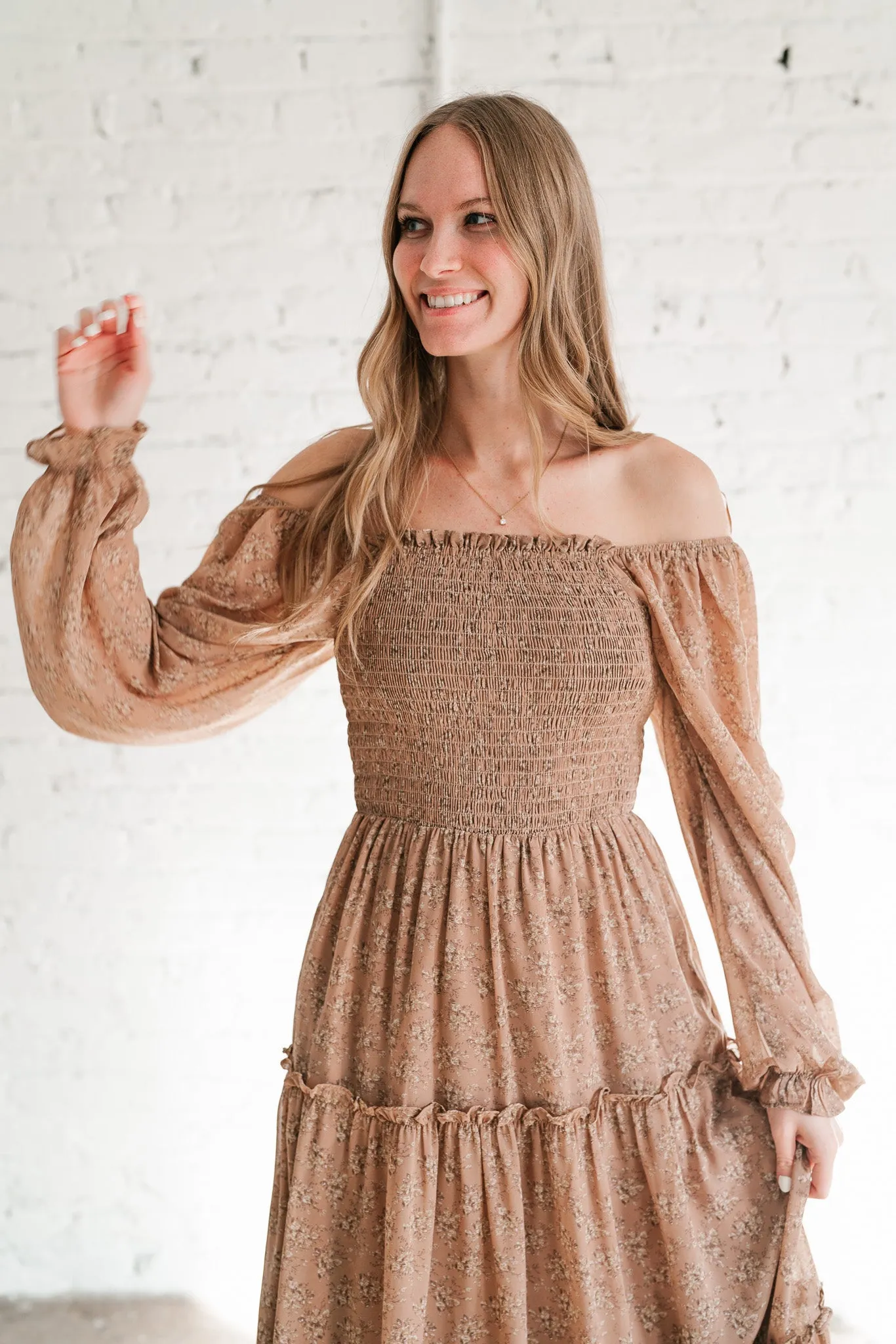 Sway With Me Floral Tiered Dress