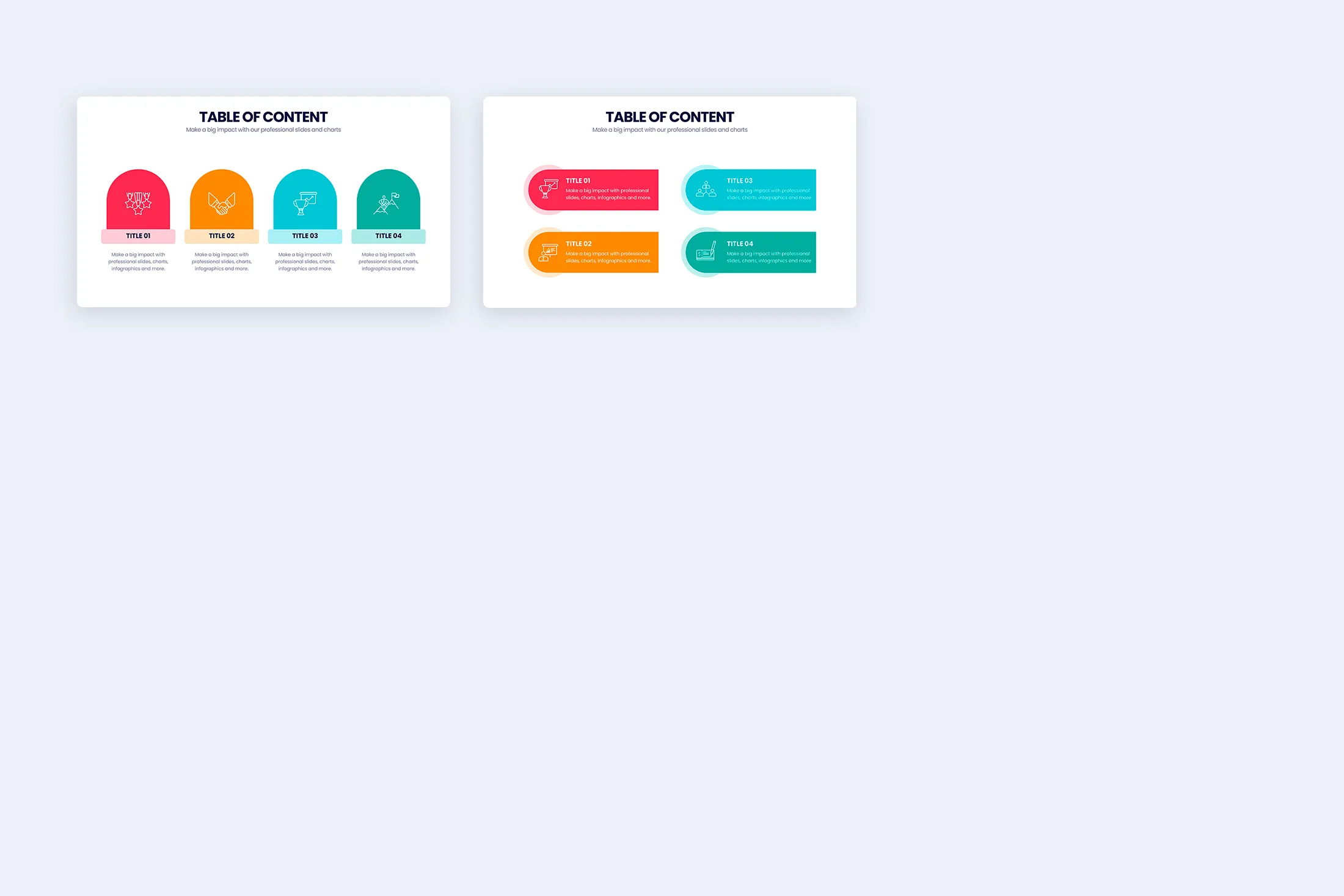 Table of Content Google Slides Infographic Template