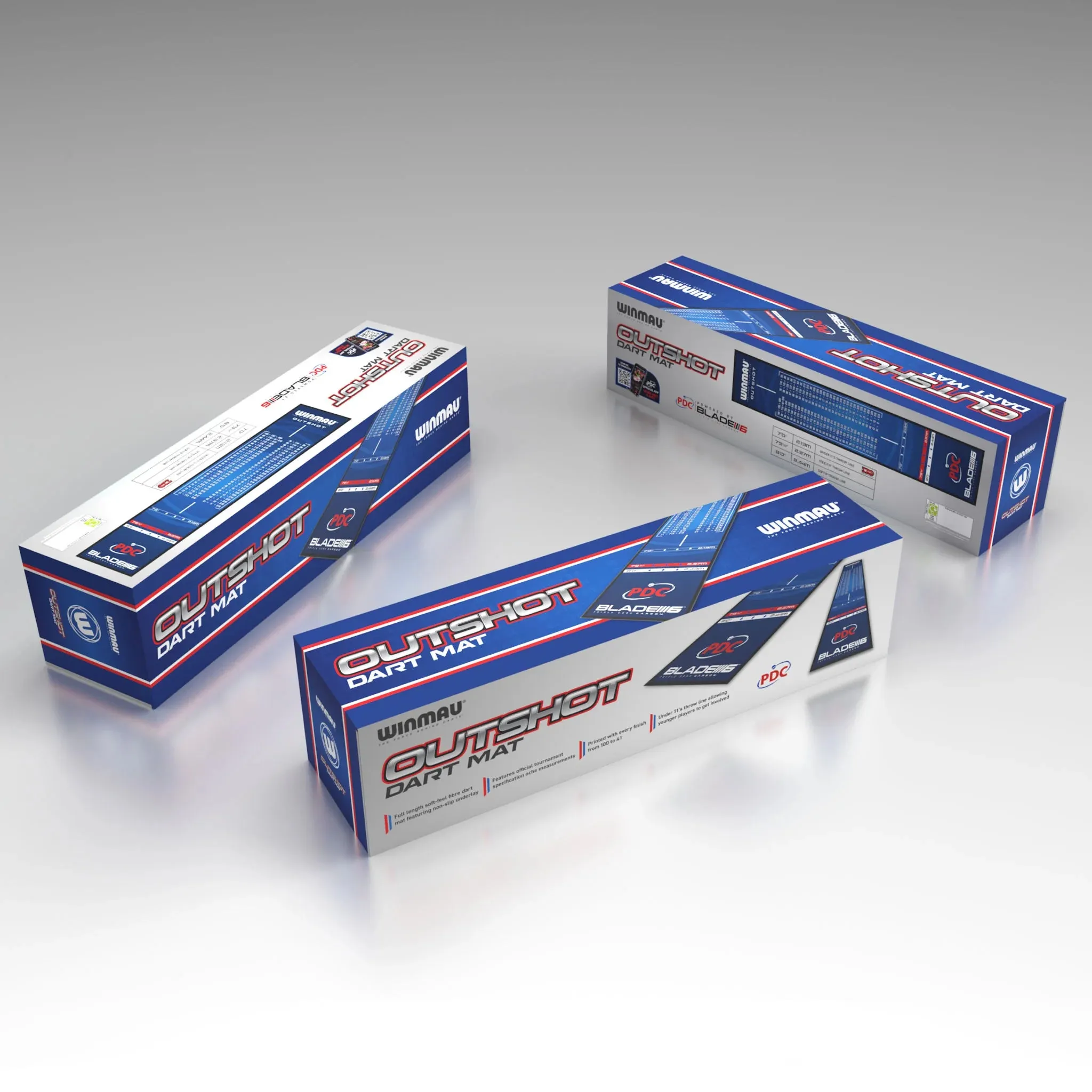 Winmau PDC Outshot Soft Dart Mat