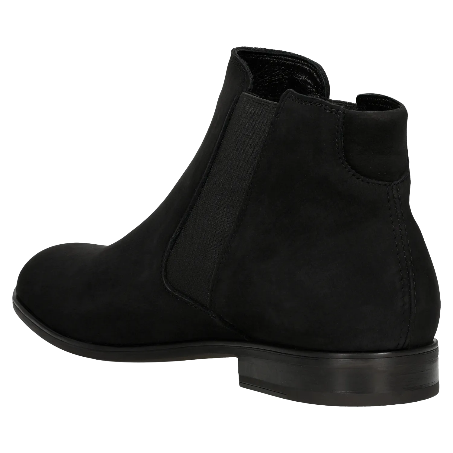 Wojas Black Leather Ankle Boots | 20004-21