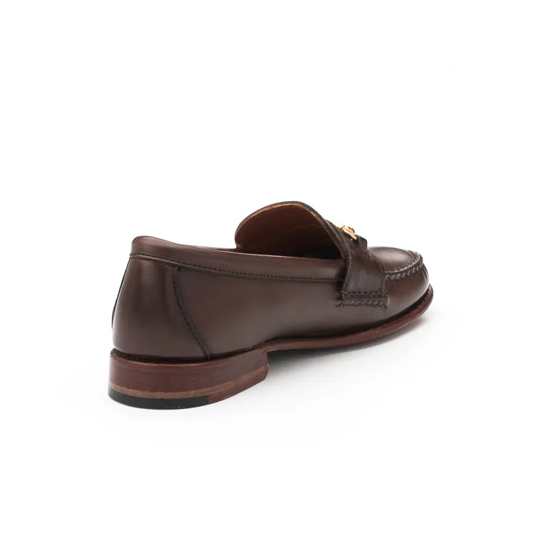 Women's Horsebit Loafers - Dark Brown Calf
