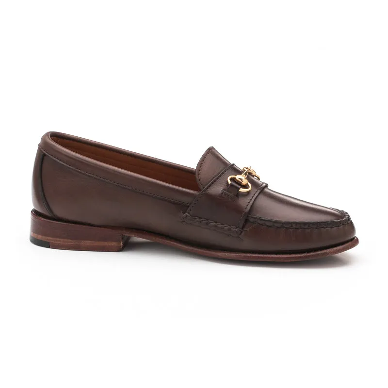 Women's Horsebit Loafers - Dark Brown Calf