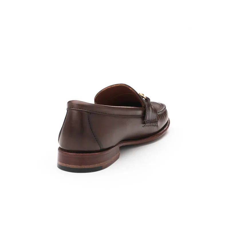 Women's Horsebit Loafers - Dark Brown Calf
