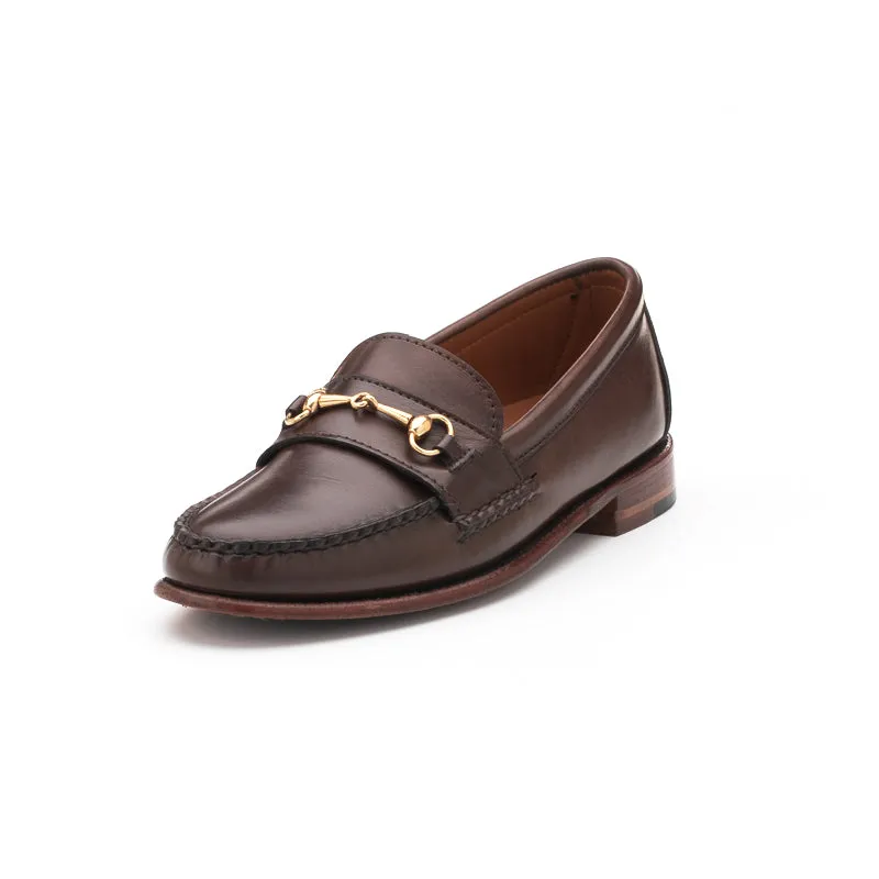 Women's Horsebit Loafers - Dark Brown Calf