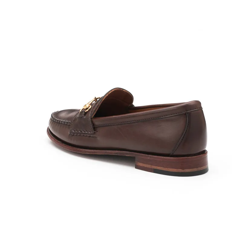 Women's Horsebit Loafers - Dark Brown Calf