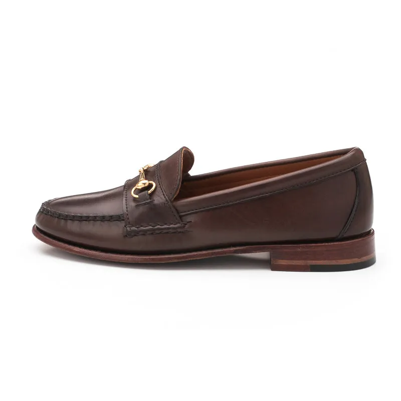 Women's Horsebit Loafers - Dark Brown Calf