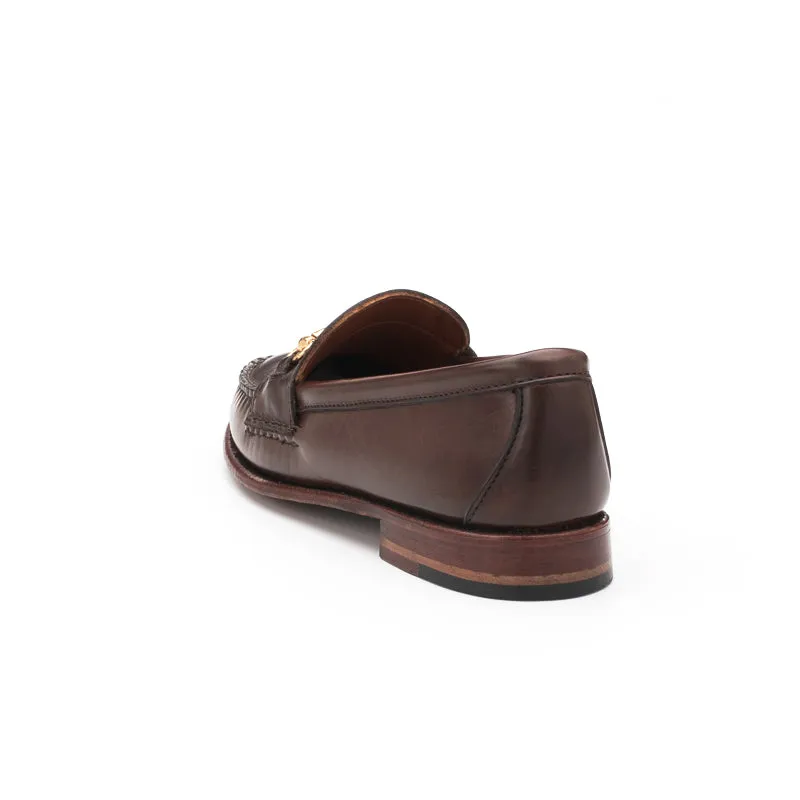 Women's Horsebit Loafers - Dark Brown Calf