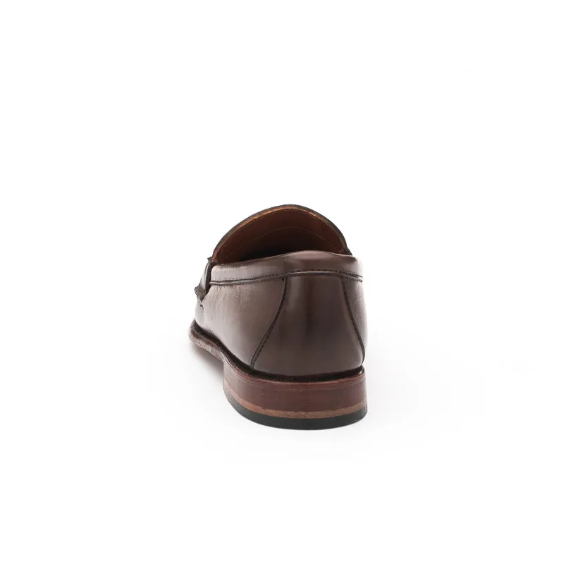 Women's Horsebit Loafers - Dark Brown Calf
