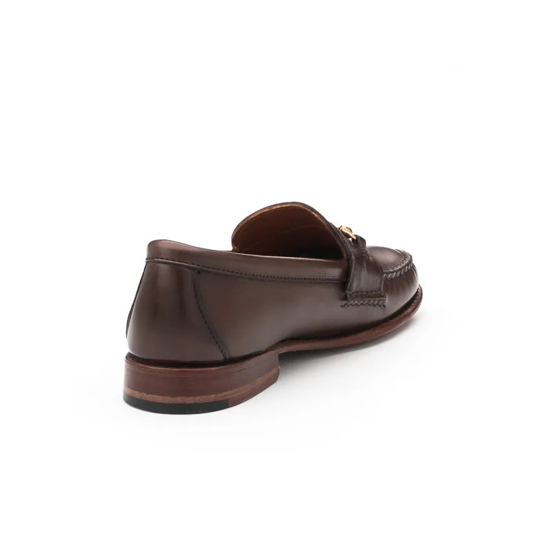 Women's Horsebit Loafers - Dark Brown Calf