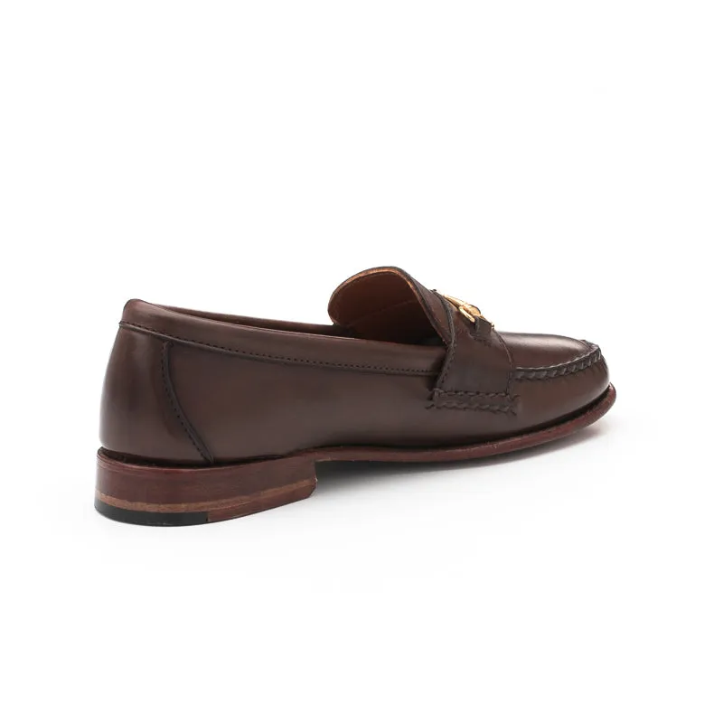 Women's Horsebit Loafers - Dark Brown Calf