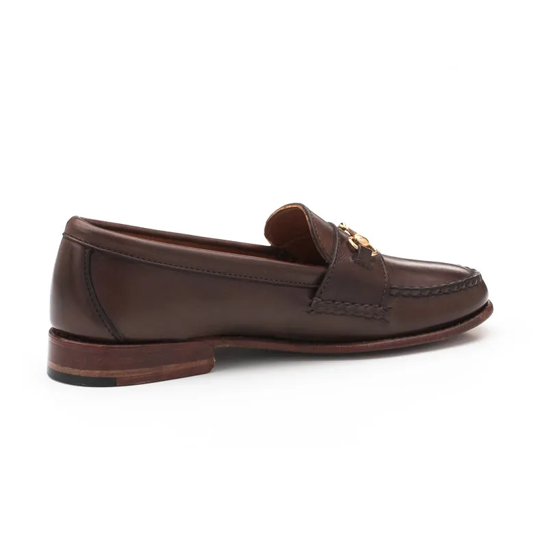 Women's Horsebit Loafers - Dark Brown Calf