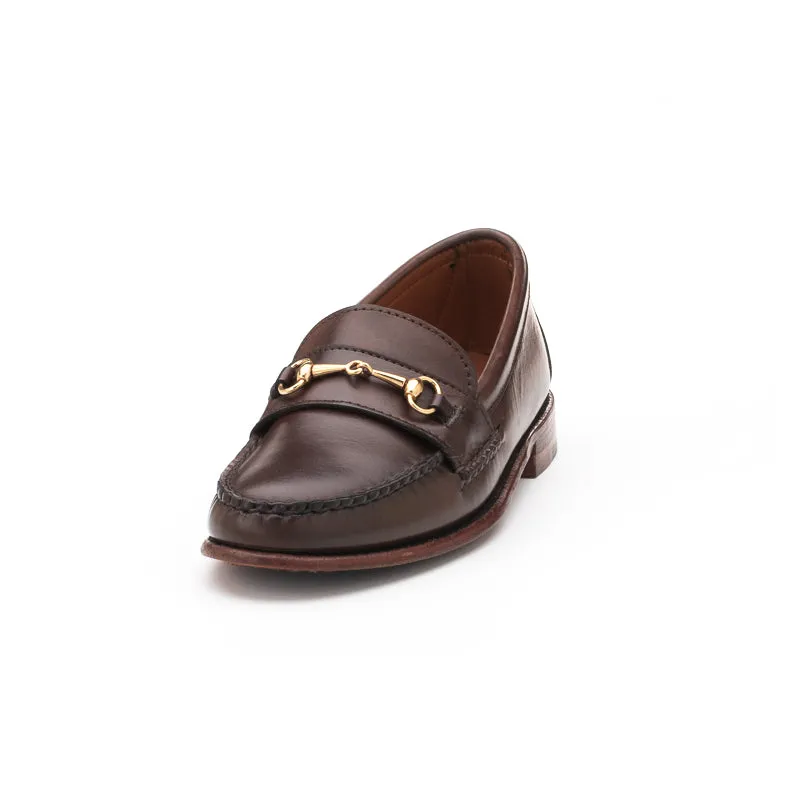 Women's Horsebit Loafers - Dark Brown Calf